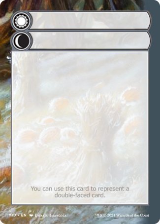 Helper Card (6/9) [Innistrad: Midnight Hunt Tokens] | Card Citadel