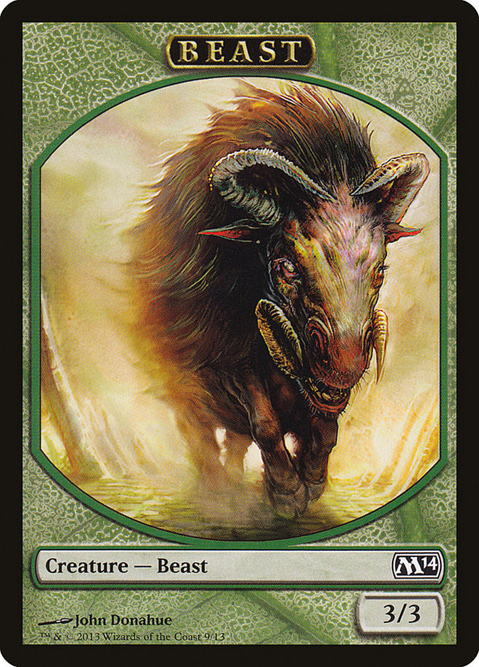 Beast [Magic 2014 Tokens] | Card Citadel