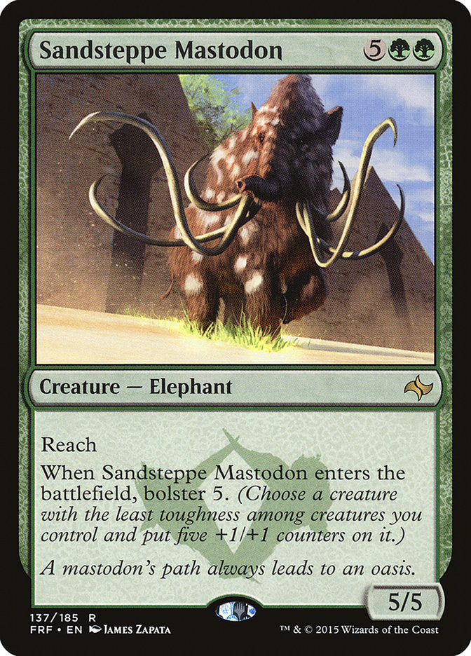 Sandsteppe Mastodon [Fate Reforged] | Card Citadel