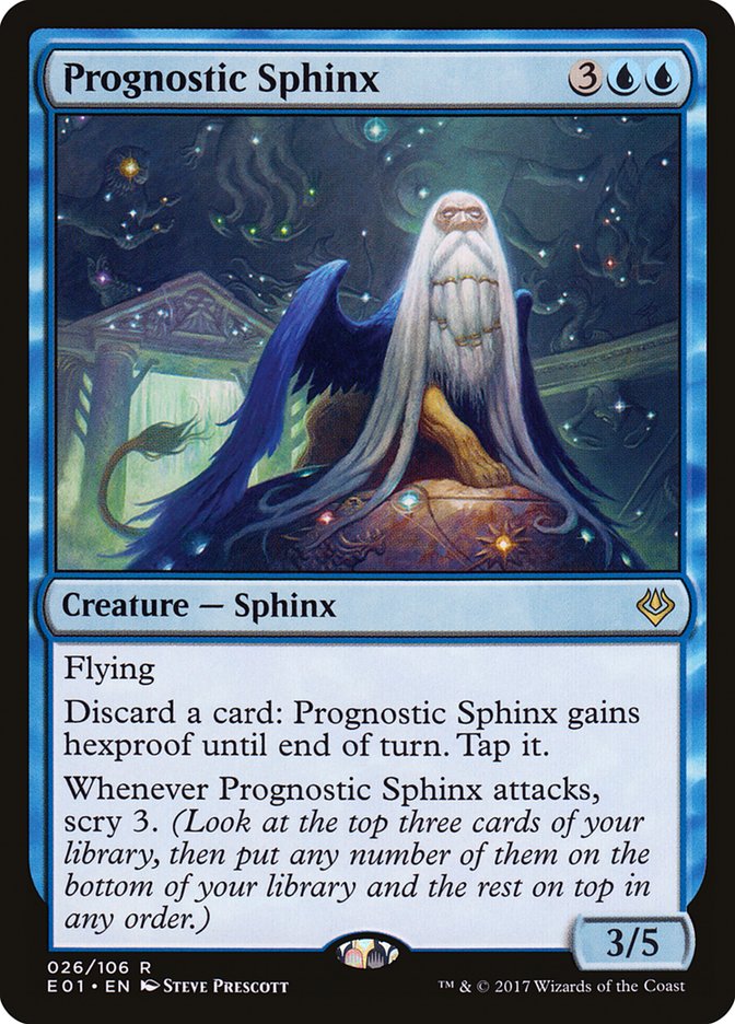 Prognostic Sphinx [Archenemy: Nicol Bolas] | Card Citadel