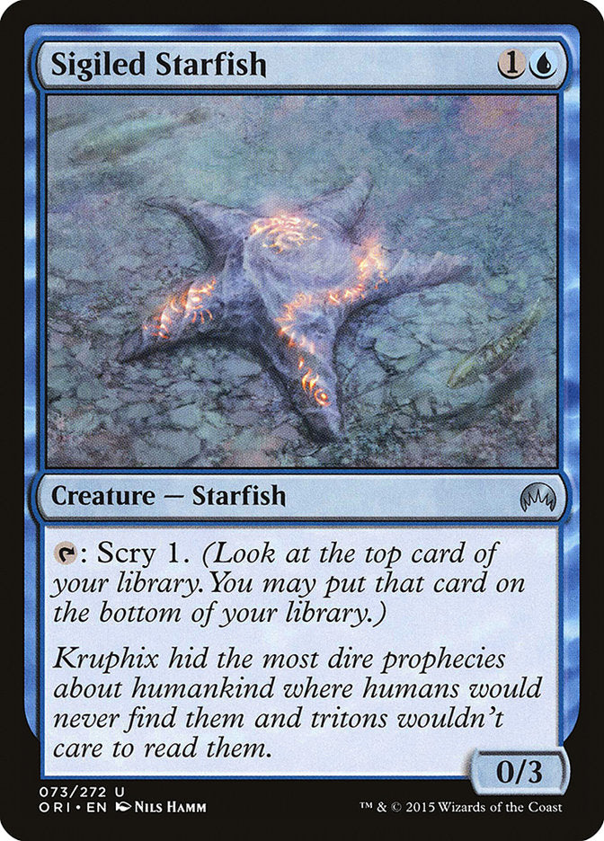 Sigiled Starfish [Magic Origins] | Card Citadel