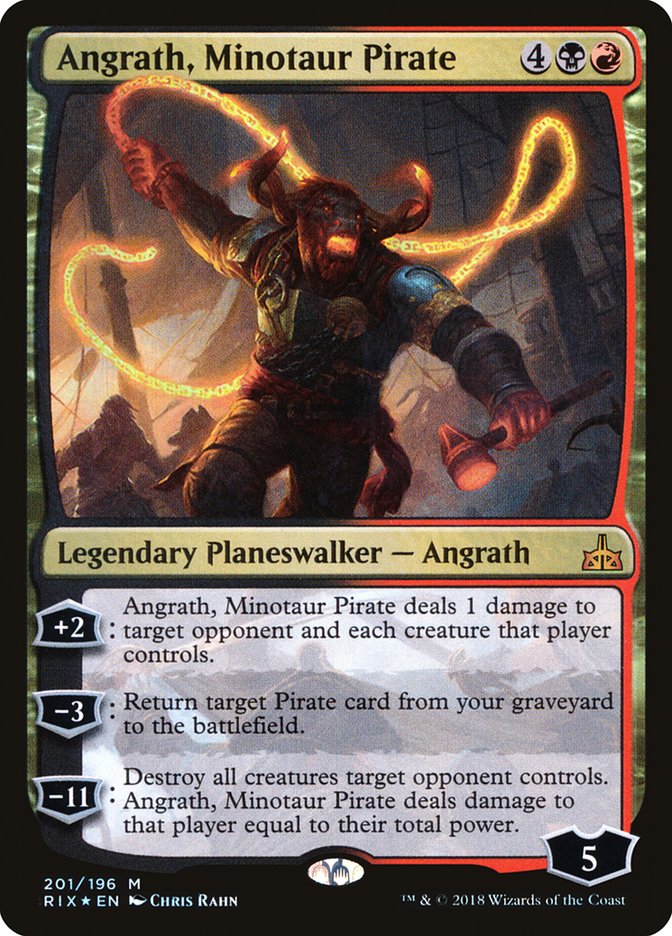 Angrath, Minotaur Pirate [Rivals of Ixalan] | Card Citadel