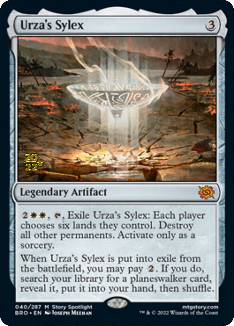 Urza's Sylex [The Brothers' War: Prerelease Promos] | Card Citadel