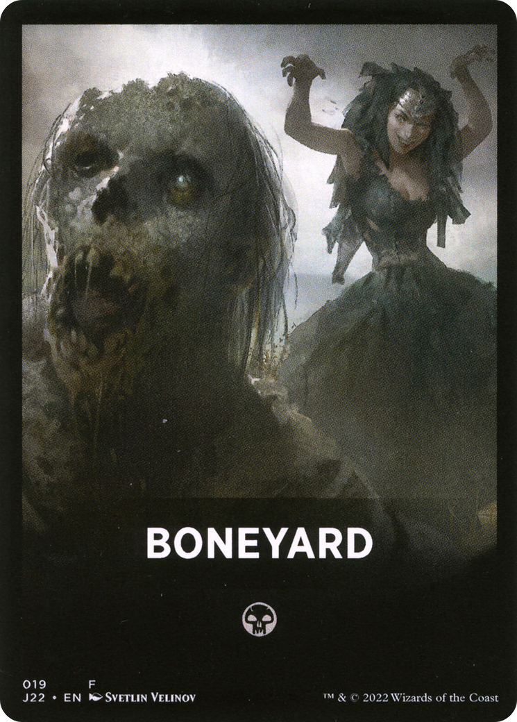 Boneyard Theme Card [Jumpstart 2022 Front Cards] | Card Citadel