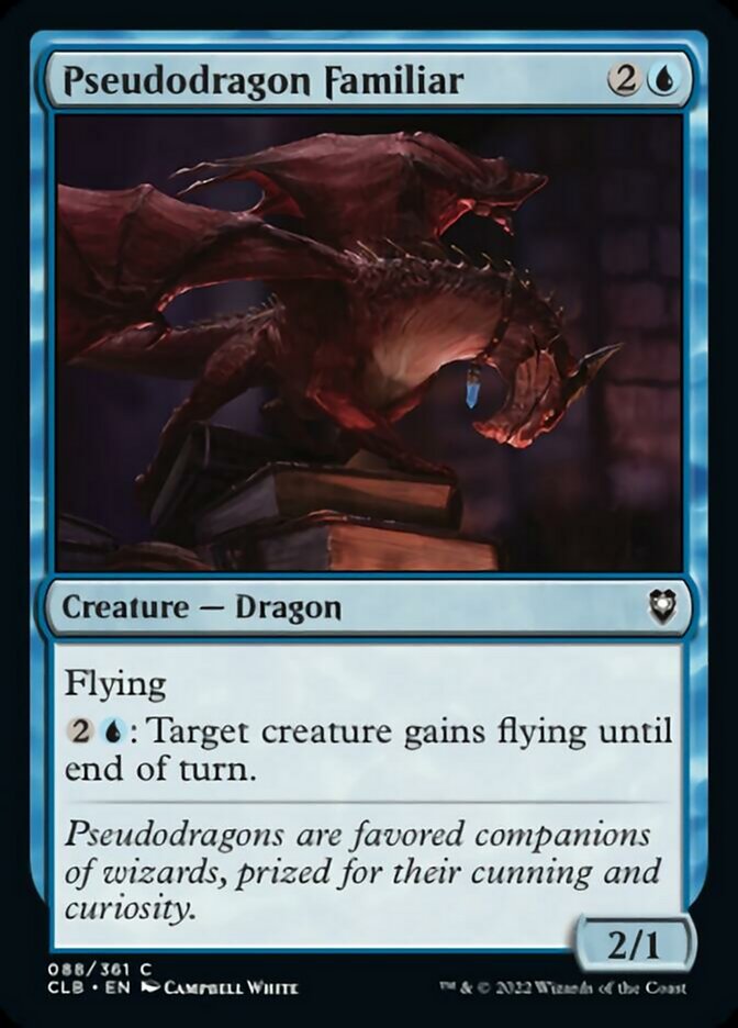 Pseudodragon Familiar [Commander Legends: Battle for Baldur's Gate] | Card Citadel