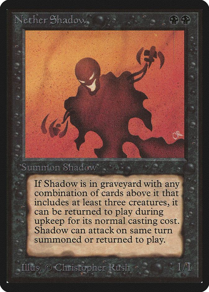 Nether Shadow [Limited Edition Beta] | Card Citadel