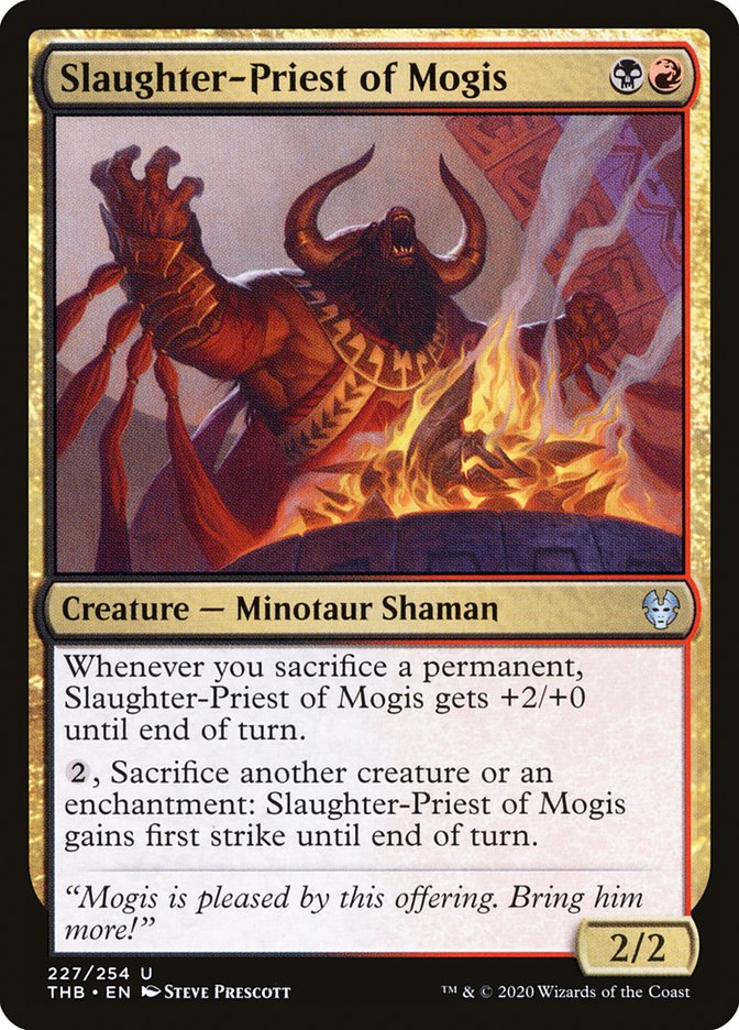 Slaughter-Priest of Mogis [Theros Beyond Death] | Card Citadel