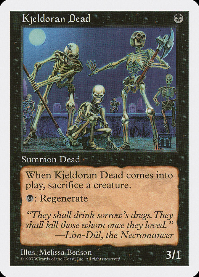 Kjeldoran Dead [Fifth Edition] | Card Citadel