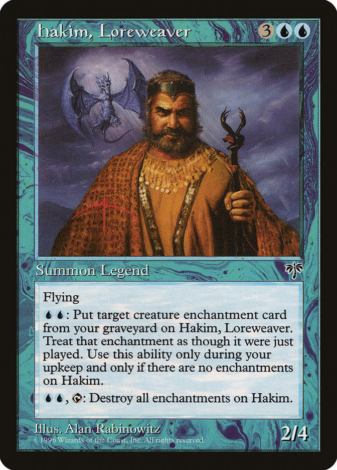 Hakim, Loreweaver [Mirage] | Card Citadel