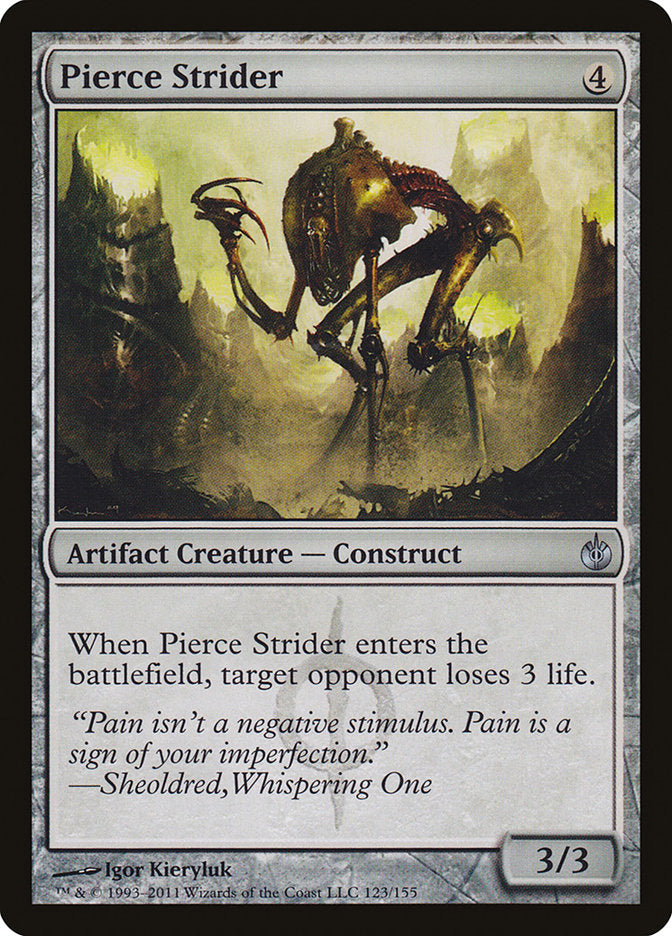 Pierce Strider [Mirrodin Besieged] | Card Citadel