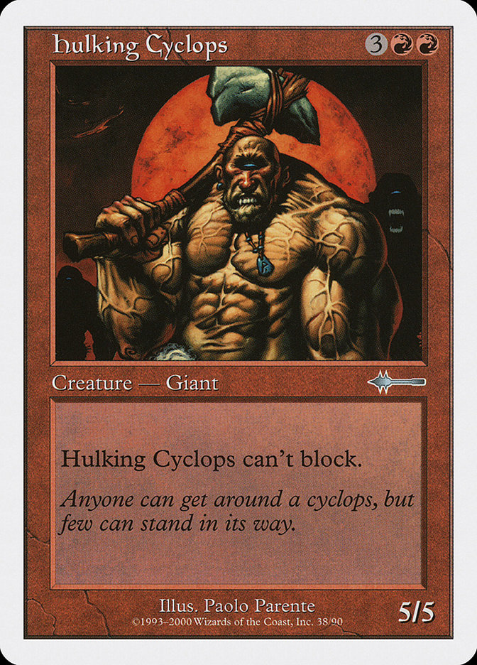 Hulking Cyclops [Beatdown Box Set] | Card Citadel