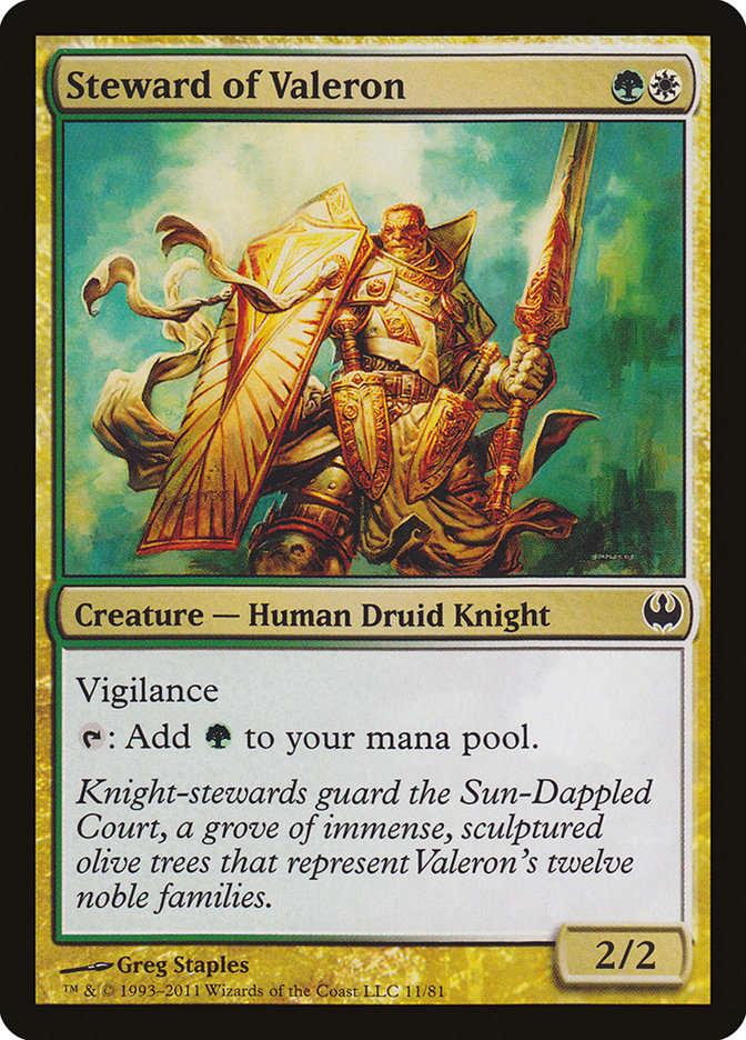 Steward of Valeron [Duel Decks: Knights vs. Dragons] | Card Citadel