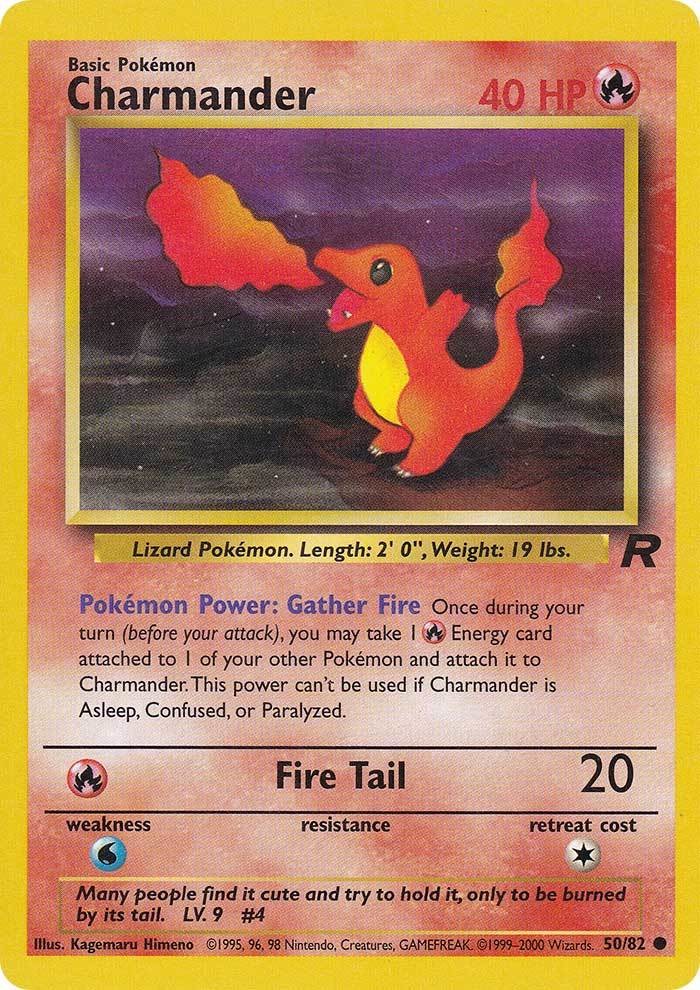 Charmander (50/82) [Team Rocket Unlimited] | Card Citadel