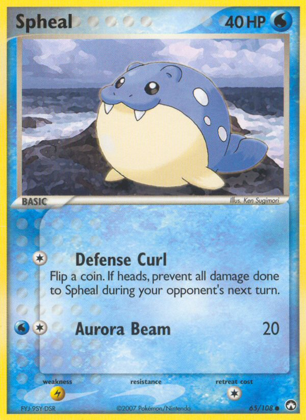 Spheal (65/108) [EX: Power Keepers] | Card Citadel