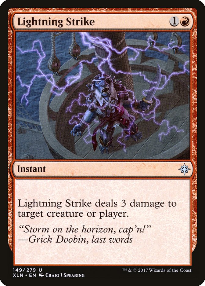 Lightning Strike [Ixalan] | Card Citadel