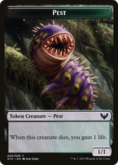 Pest // Jace, Telepath Unbound Emblem Double-Sided Token [Secret Lair: From Cute to Brute Tokens] | Card Citadel