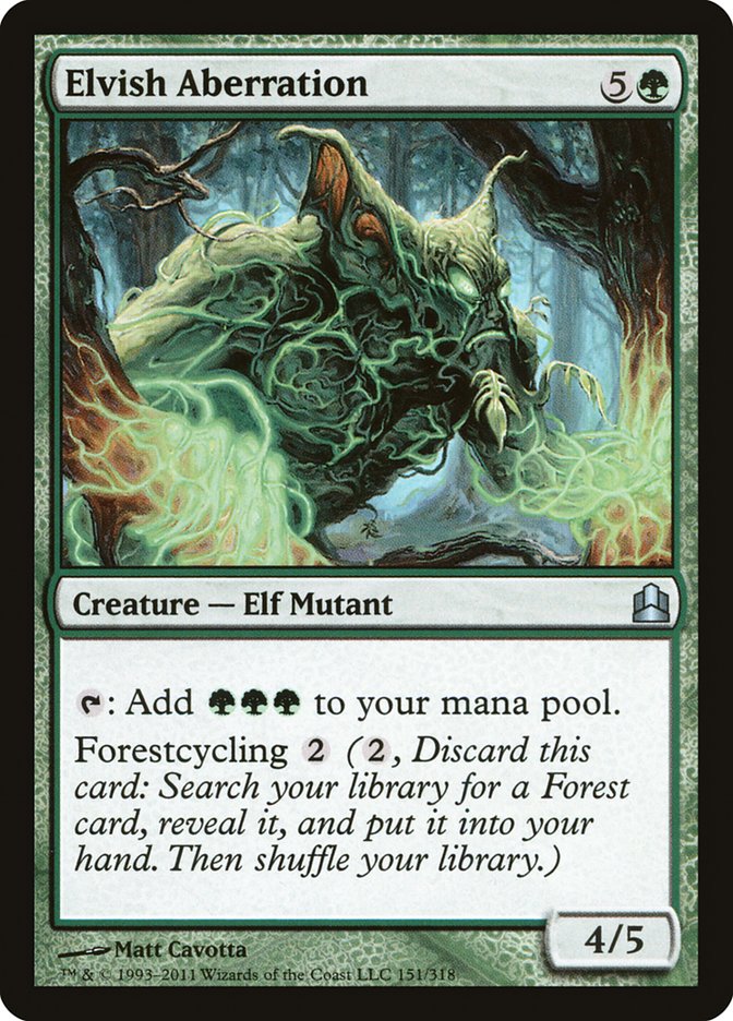 Elvish Aberration [Commander 2011] | Card Citadel