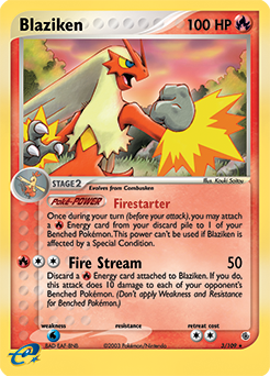 Blaziken (3/109) [EX: Battle Stadium] | Card Citadel