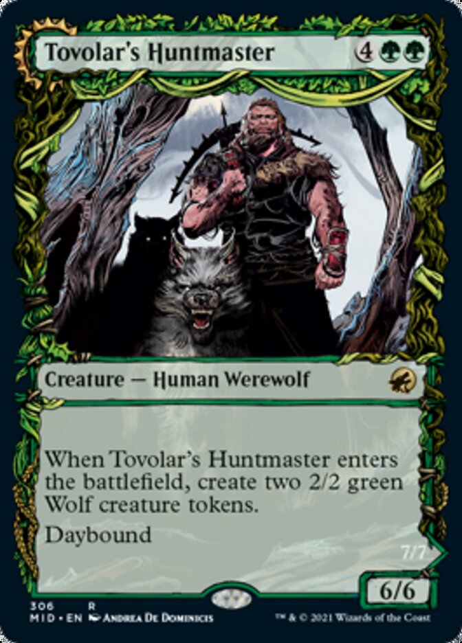 Tovolar's Huntmaster // Tovolar's Packleader (Showcase Equinox) [Innistrad: Midnight Hunt] | Card Citadel