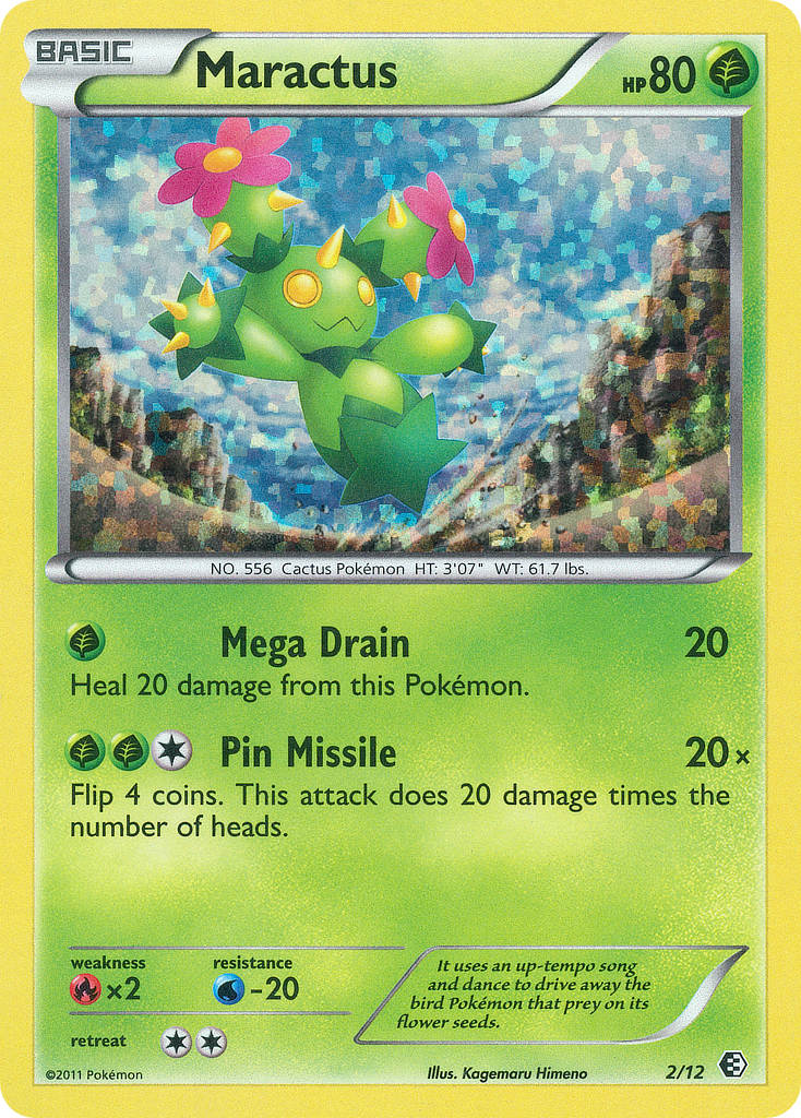 Maractus (2/12) [McDonald's Promos: 2011 Collection] | Card Citadel