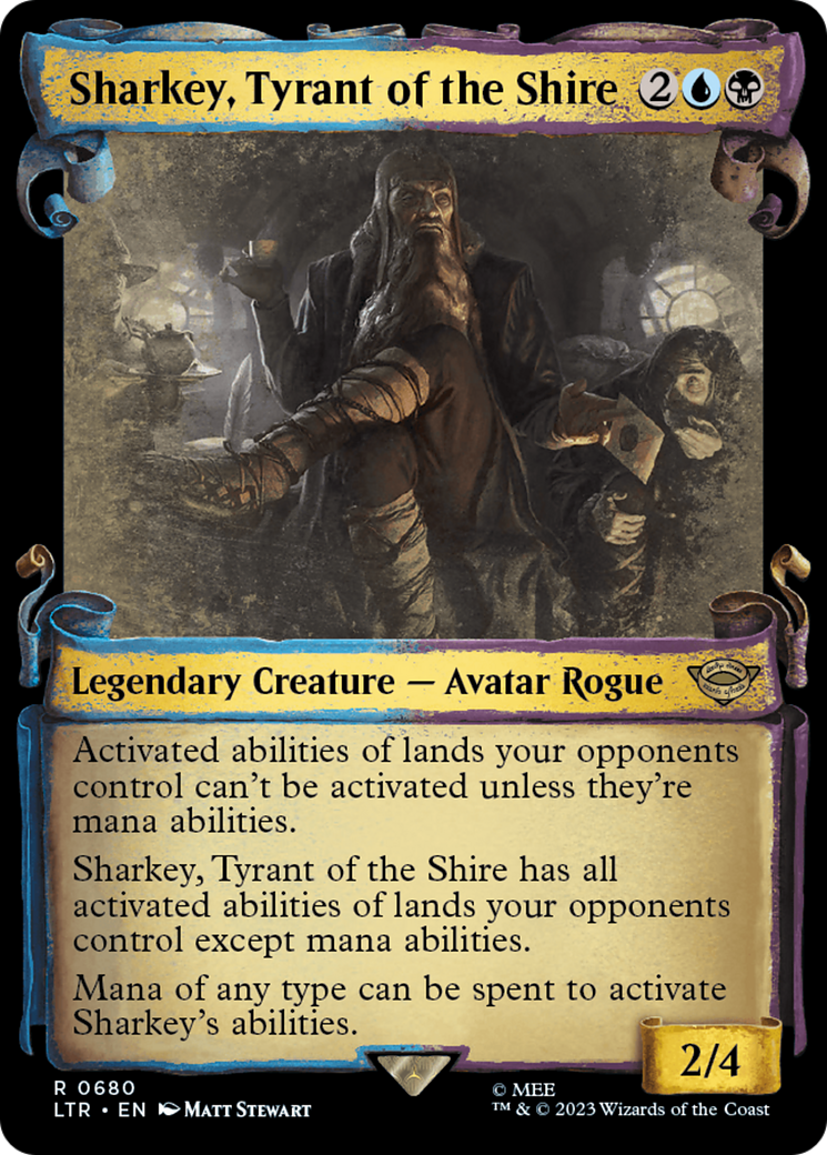 Sharkey, Tyrant of the Shire [The Lord of the Rings: Tales of Middle-Earth Showcase Scrolls] | Card Citadel