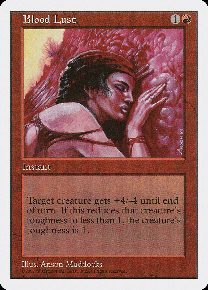 Blood Lust [Fifth Edition] | Card Citadel