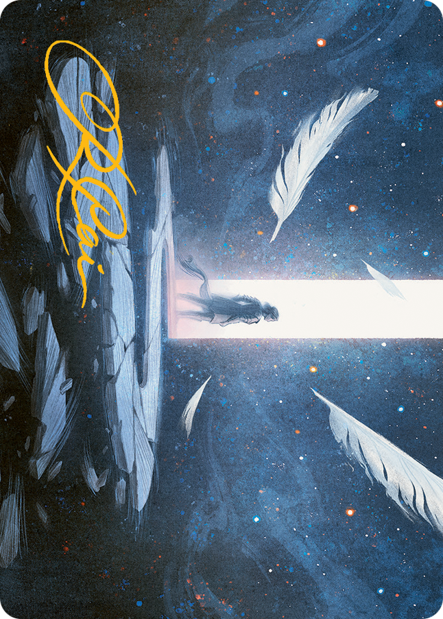 Moment of Truth Art Card (Gold-Stamped Signature) [March of the Machine Art Series] | Card Citadel
