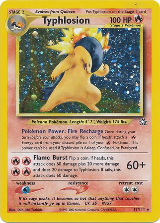 Typhlosion (17/111) [Neo Genesis Unlimited] | Card Citadel