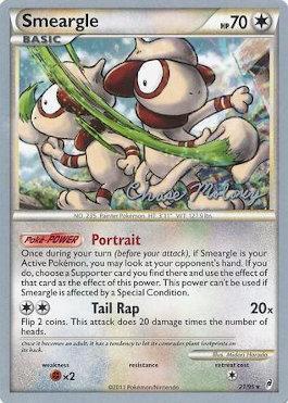 Smeargle (8/90) (Eeltwo - Chase Moloney) [World Championships 2012] | Card Citadel