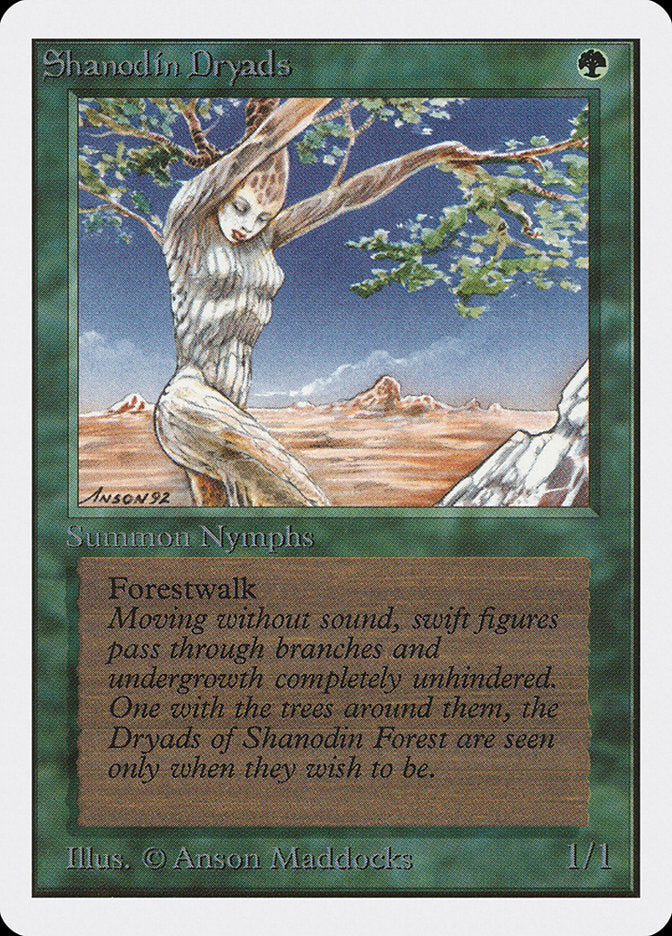 Shanodin Dryads [Unlimited Edition] | Card Citadel