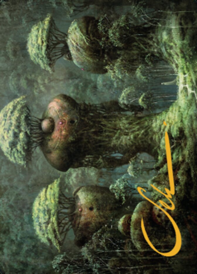 Forest Art Card (Gold-Stamped Signature) [Dominaria United Art Series] | Card Citadel