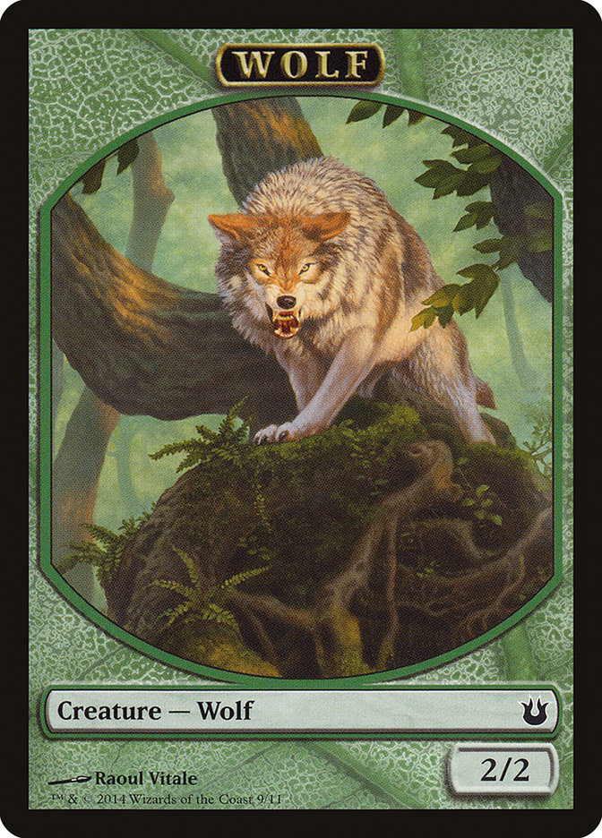 Wolf [Born of the Gods Tokens] | Card Citadel