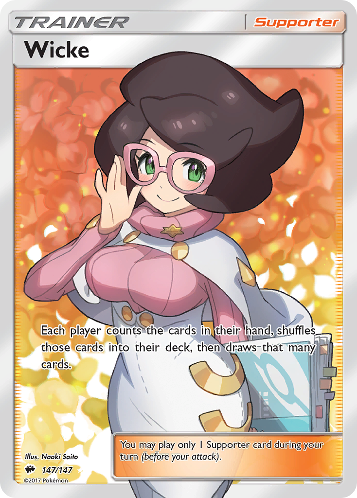 Wicke (147/147) [Sun & Moon: Burning Shadows] | Card Citadel