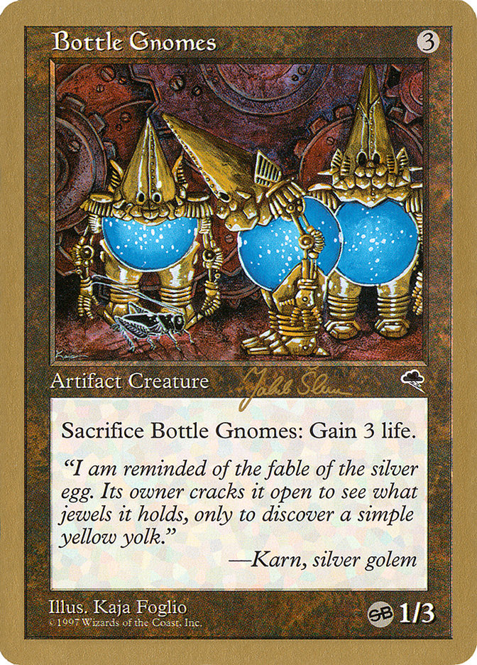 Bottle Gnomes (Jakub Slemr) (SB) [World Championship Decks 1999] | Card Citadel