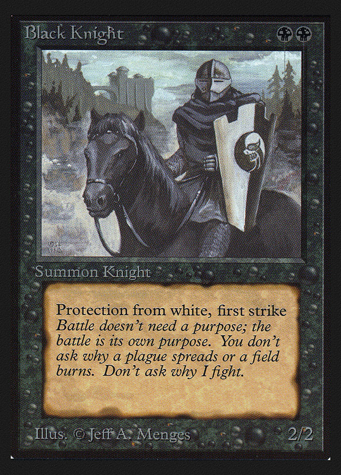 Black Knight (CE) [Collectors’ Edition] | Card Citadel