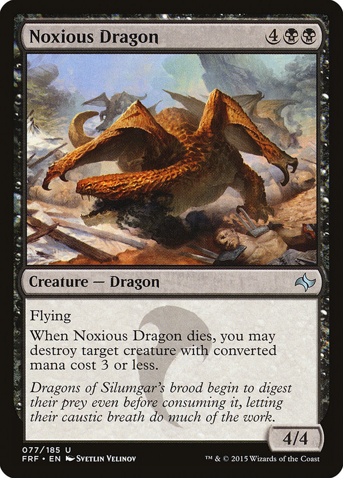 Noxious Dragon [Fate Reforged] | Card Citadel