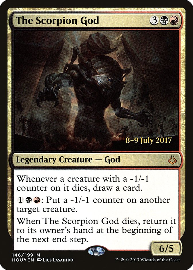 The Scorpion God [Hour of Devastation Promos] | Card Citadel