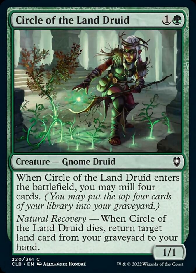 Circle of the Land Druid [Commander Legends: Battle for Baldur's Gate] | Card Citadel