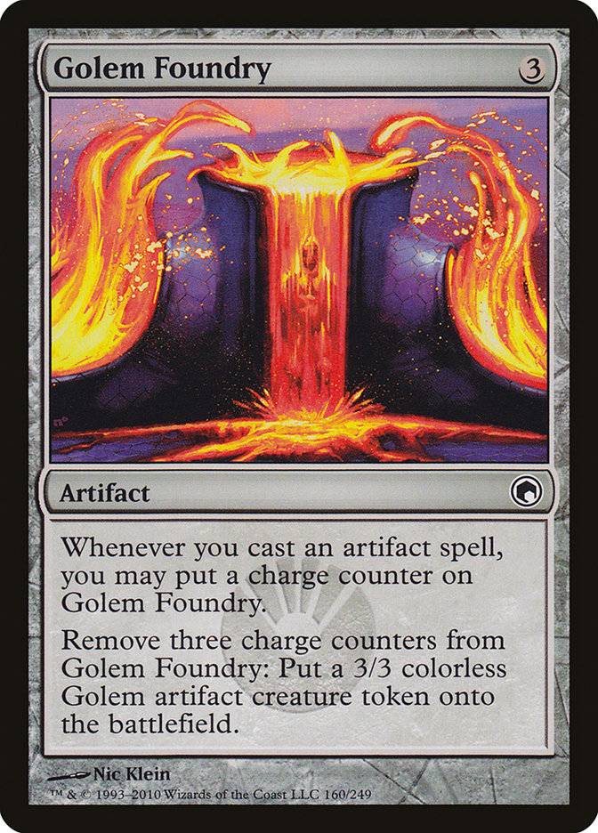 Golem Foundry [Scars of Mirrodin] | Card Citadel