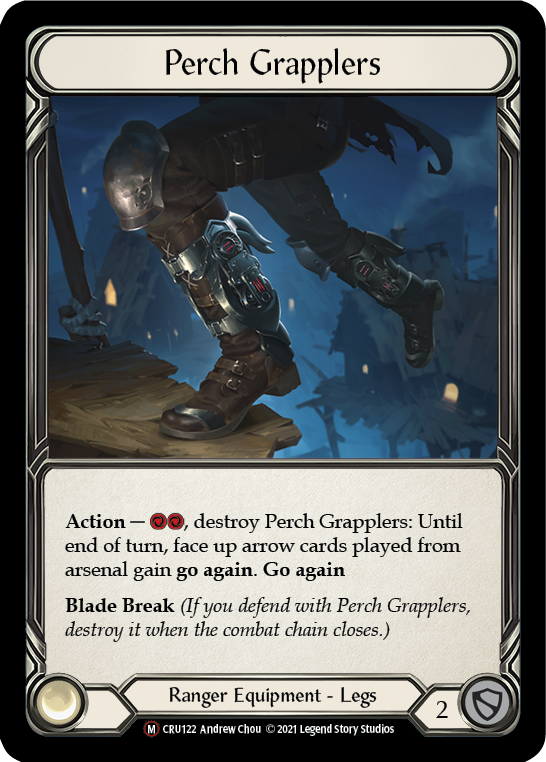 Perch Grapplers (Rainbow Foil) [CRU122-RF] Unlimited Rainbow Foil | Card Citadel