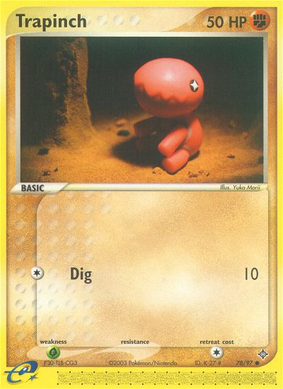 Trapinch (78/97) [EX: Dragon] | Card Citadel