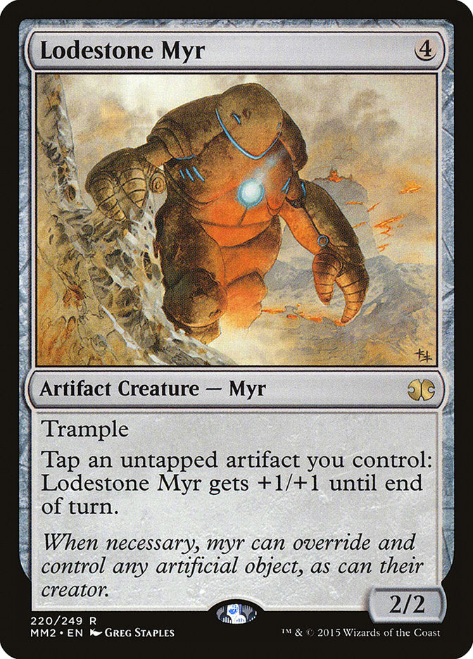 Lodestone Myr [Modern Masters 2015] | Card Citadel