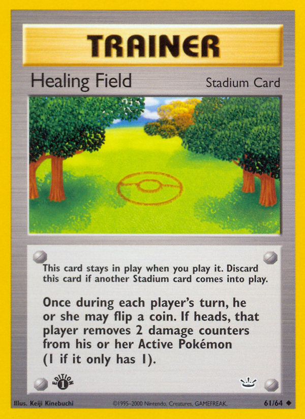 Healing Field (61/64) [Neo Revelation 1st Edition] | Card Citadel