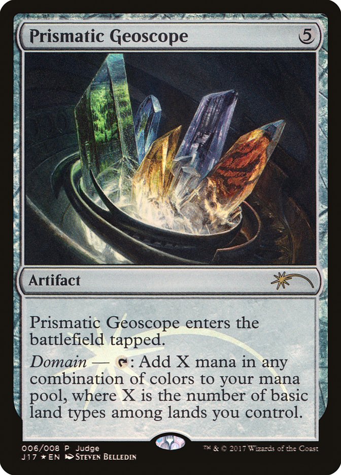 Prismatic Geoscope [Judge Gift Cards 2017] | Card Citadel