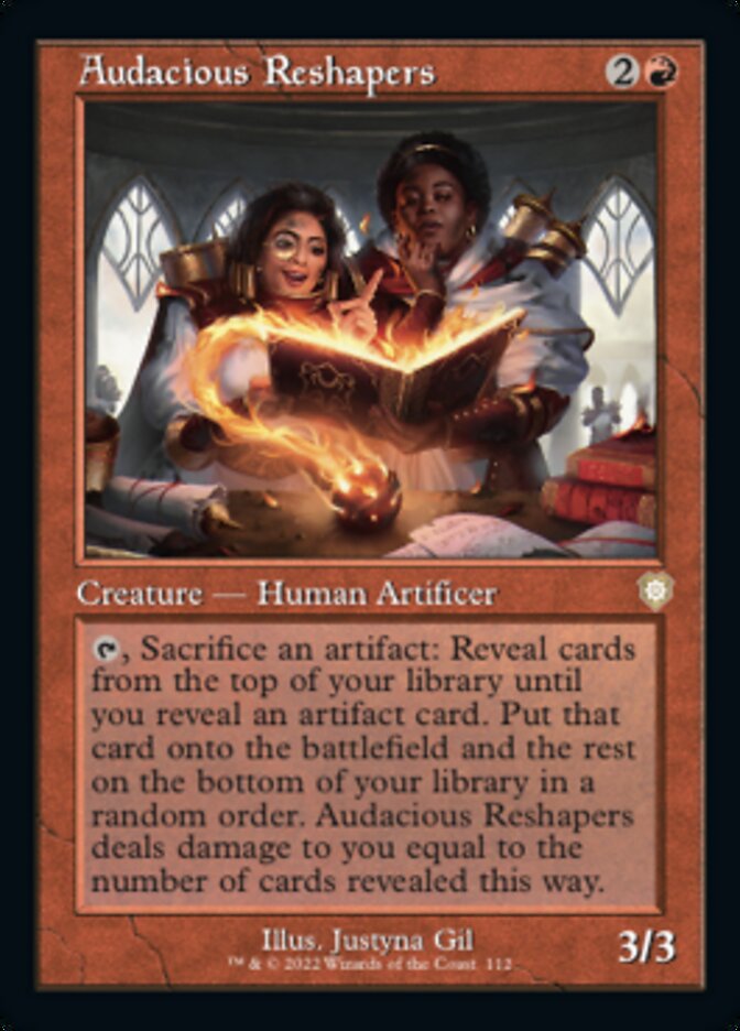 Audacious Reshapers (Retro) [The Brothers' War Commander] | Card Citadel