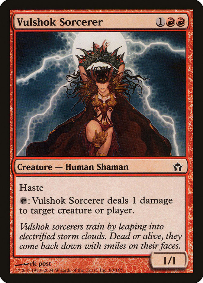 Vulshok Sorcerer [Fifth Dawn] | Card Citadel