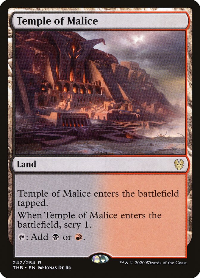 Temple of Malice [Theros Beyond Death] | Card Citadel