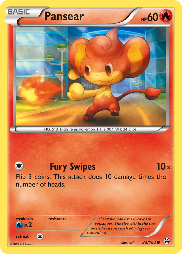 Pansear (23/162) [XY: BREAKthrough] | Card Citadel
