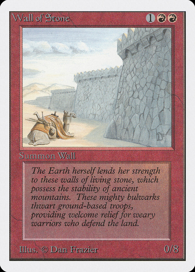 Wall of Stone [Unlimited Edition] | Card Citadel