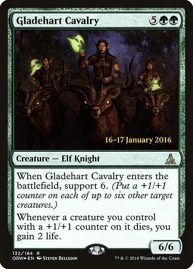 Gladehart Cavalry [Oath of the Gatewatch Promos] | Card Citadel